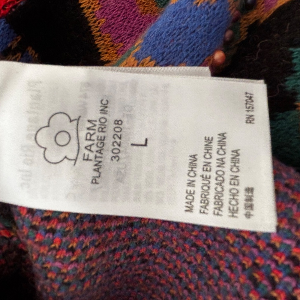Farm Rio Beaded Sweater - Picture 6 of 8